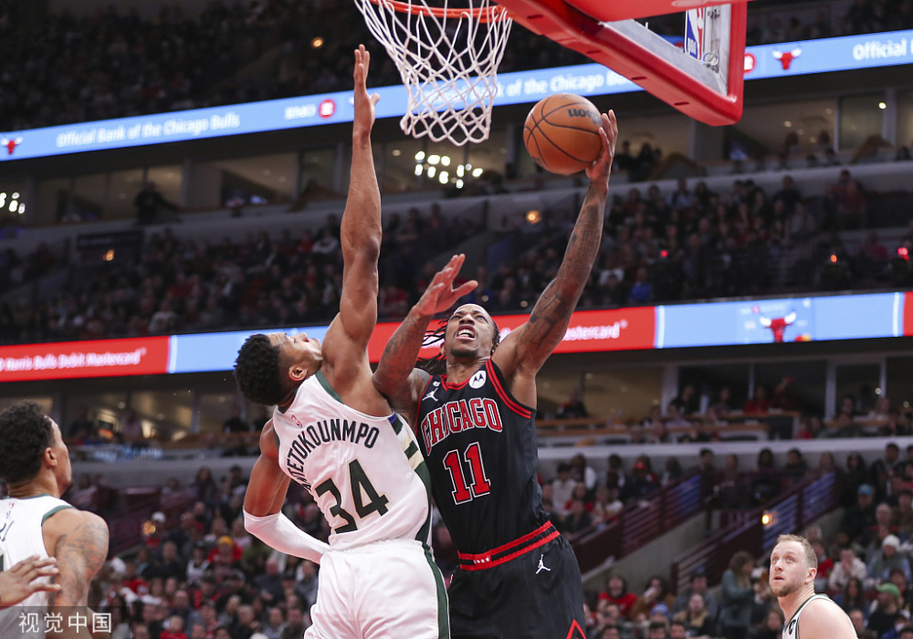  德罗赞42分公牛加时憾负